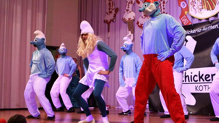 Männerballett: Die Schlümpfe der Schickeria Kothen