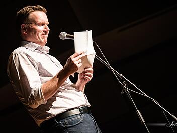 Slammer Oliver Walter ist schon einige Male in Münnerstadt aufgetreten.