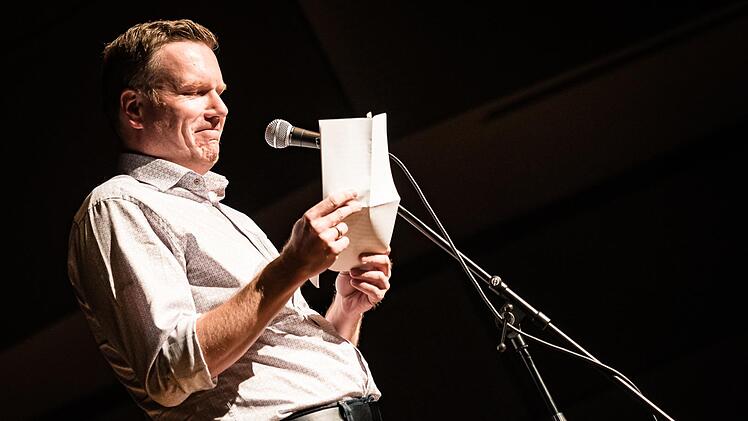 Slammer Oliver Walter ist schon einige Male in Münnerstadt aufgetreten.