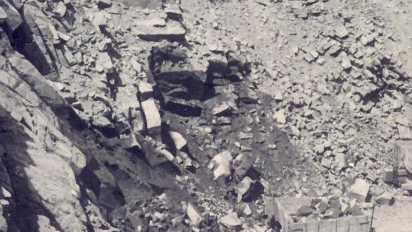 Viel Muskelkraft wurde früher benötigt, um den Basalt zu gewinnen. Foto: Schmidt
