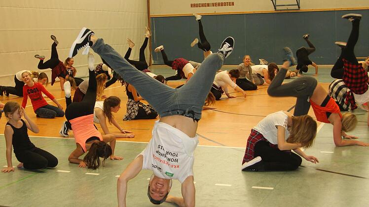 Schwierig wurde es dann bei den verschiedenen Freezes-Übungen.