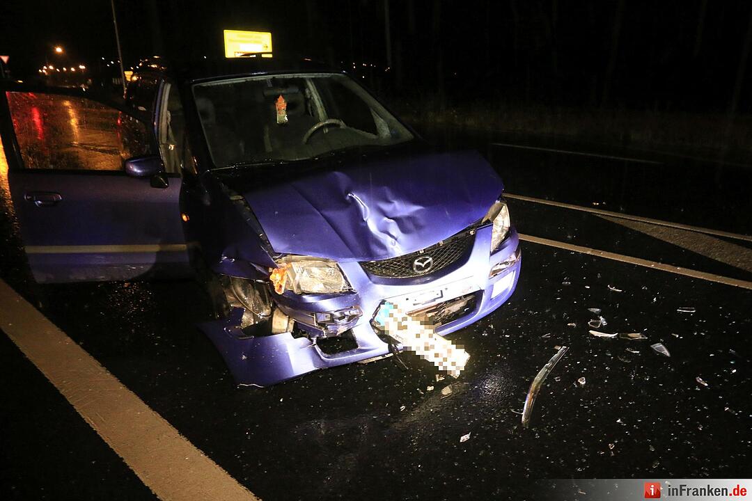 Missglücktes Wenemanöver bei Memmelsdorf