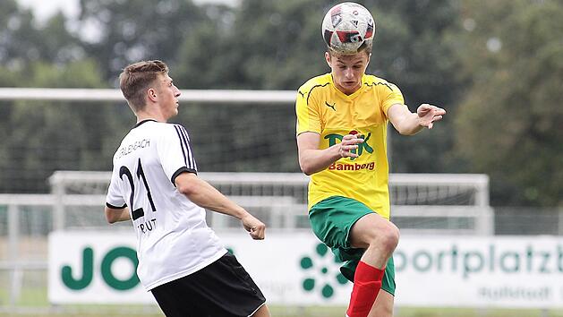 Nach Ablauf seiner Sperre kann Pascal Niersberger (r.) wieder im Trikot der DJK Don Bosco Bamberg mitwirken. Foto: sportpress