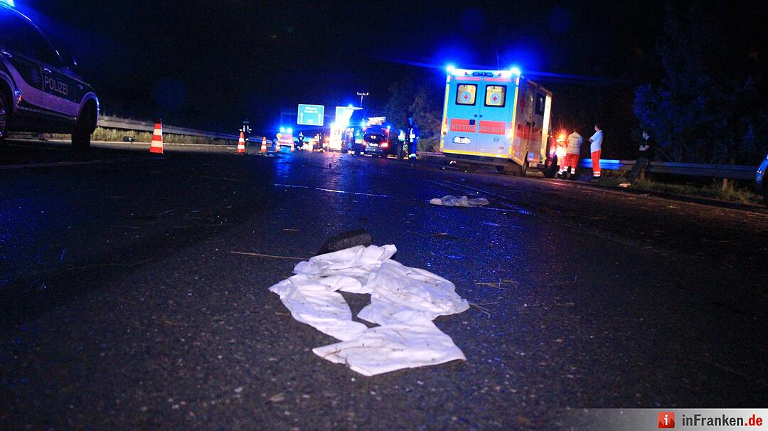Tödlicher Unfall auf der A73 bei Nürnberg