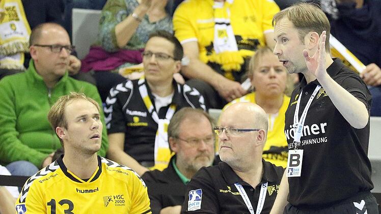 Jan Gorr gibt die Richtung für die 2. Bundesliga vor. Stefan Lex (links) wird in den Planungen eine wichtige Rolle einnehmen, der bisherige Co-Trainer Martin Röhrig übernimmt indes die 2. Mannschaft.  Foto: Timo Geldner