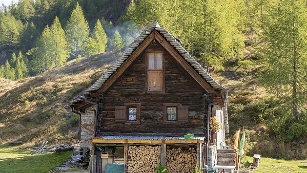 Eine kleine idyllische Ferienwohnung in den Bergen lädt zum Abschalten ein.