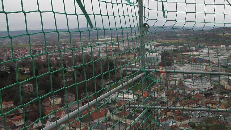 Grandiose Aussicht vom Wachturm der Plassenburg. Foto: Stephan Tiroch