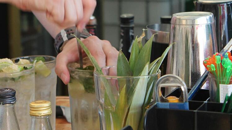 Wird auch getrunken: Mojito