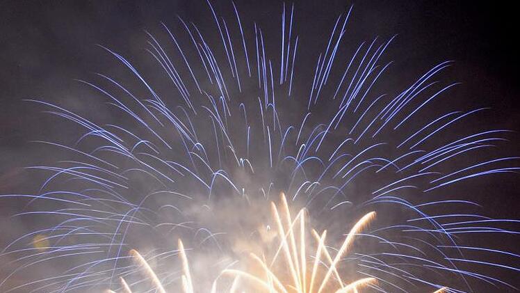 Eindrücke vom Rakoczy-Feuerwerk. Foto: Peter Rauch