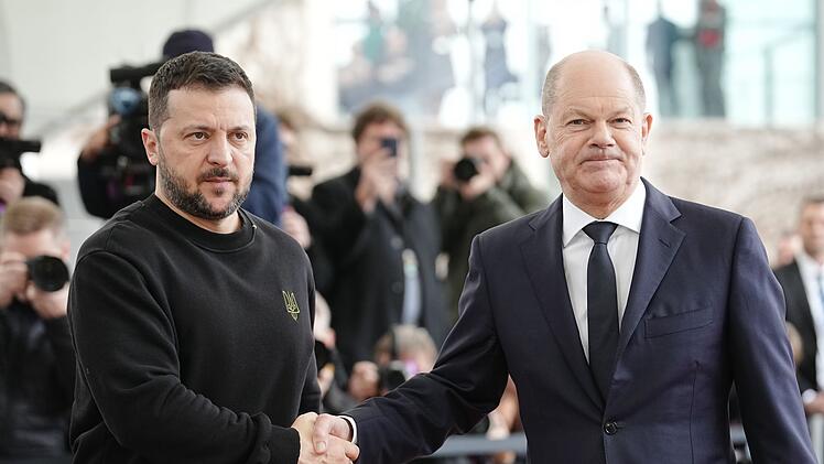 Scholz und Selenskyj