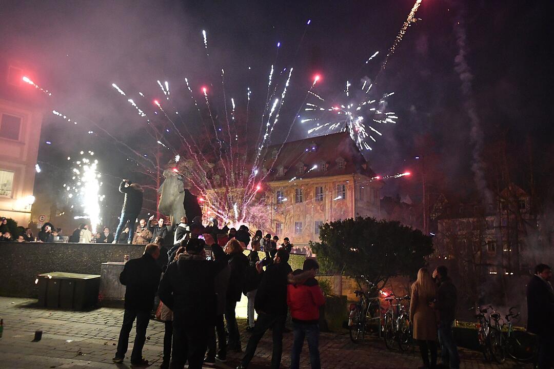 Silvester: Bamberg begrüßt 2018
