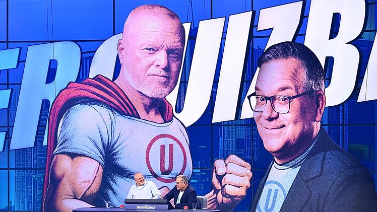Übermächtige Quiz-Profis? In der zweiten Ausgabe von "Die Unzerquizbaren" (RTL) lief es für Stefan Raab und Elton eher nicht so gut - sie wurden "zerquizt".