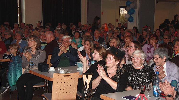 Beste Stimmung im Publikum