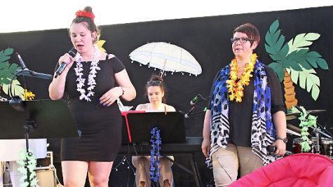 Sängerinnen Marie Braugart, Josephine Wittmann und Stefanie Berg