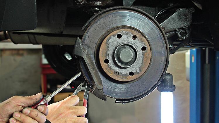 Bremsen, Auto, Bremsscheibe, Werkstatt