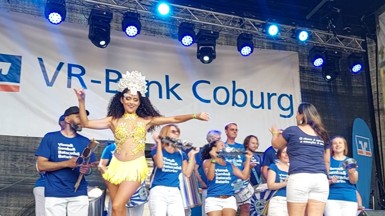 Coburger Samba-Festival 2022 in Bildern: so bunt und energiegeladen wurde gefeiert