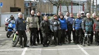 Die erste Ausfahrt, Ostersamstag 2013.