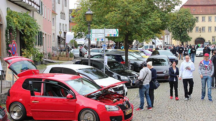 Golf-GTI-Treffen 2016 in Münnerstadt. Foto: Dieter Britz