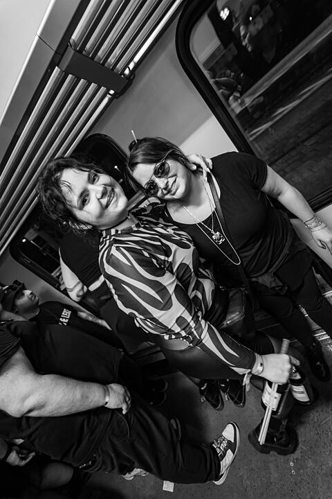 Die beste Party im Zug!