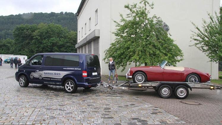 Impressionen vom Oldtimer-Treffen in Kulmbach.  Foto: Sonja Adam