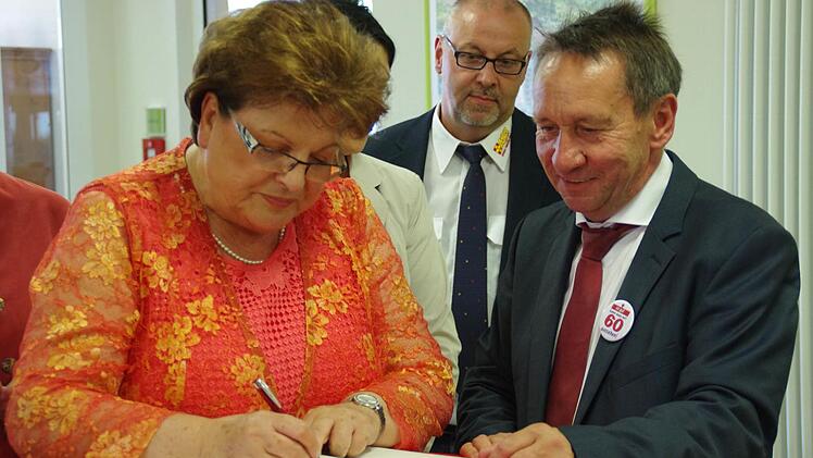 Barbara Stamm war in Marktrodach zu Gast. Foto: Marco Meißner