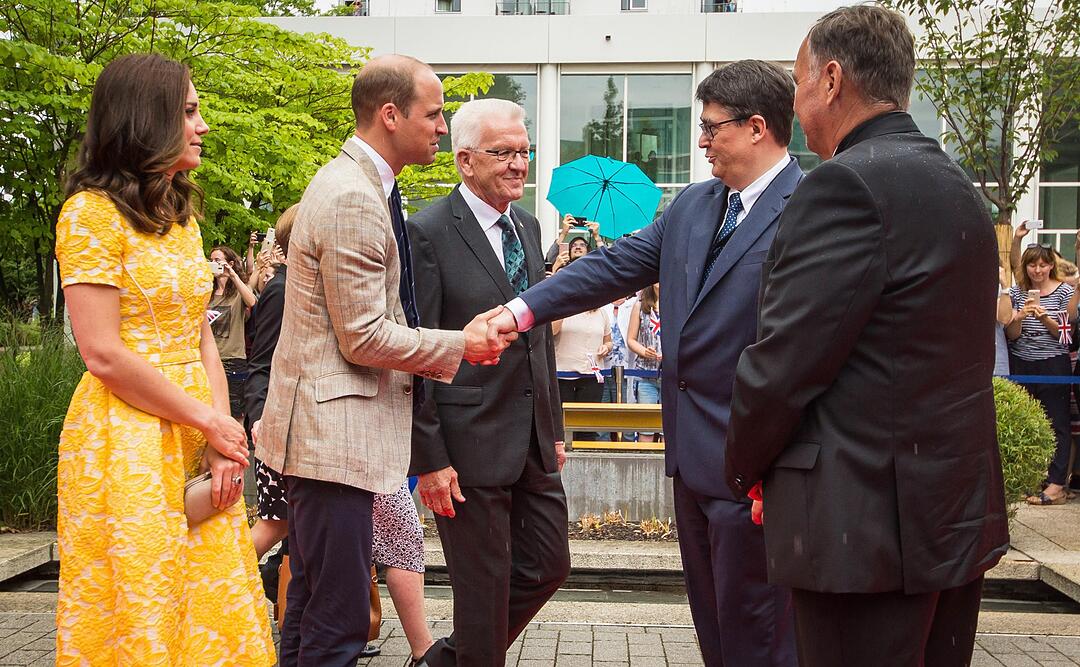 Prinz William und Herzogin Catherine besuchen Heidelberg