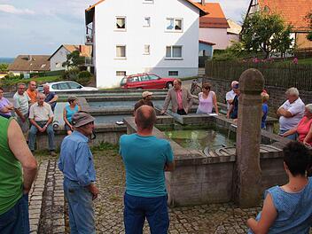 Der historische Traib-Brunnen ist sanierungsbedürftig und soll neu gestaltet werden. Archivfoto: Ernst Dettmer