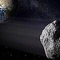 Asteroid "Gott des Chaos" droht seinen Kurs zu ändern.