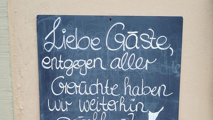 Bamberg: Café "Villa Remeis" widerspricht Gerüchten: "Wir haben geöffnet!"
