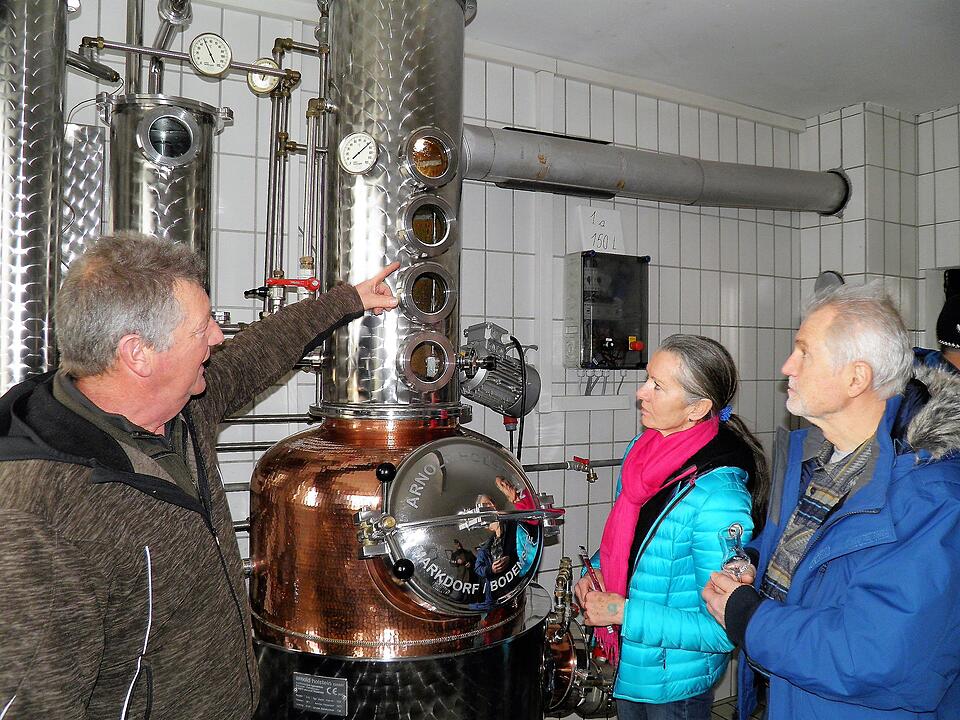 Bei den Edelbrennern