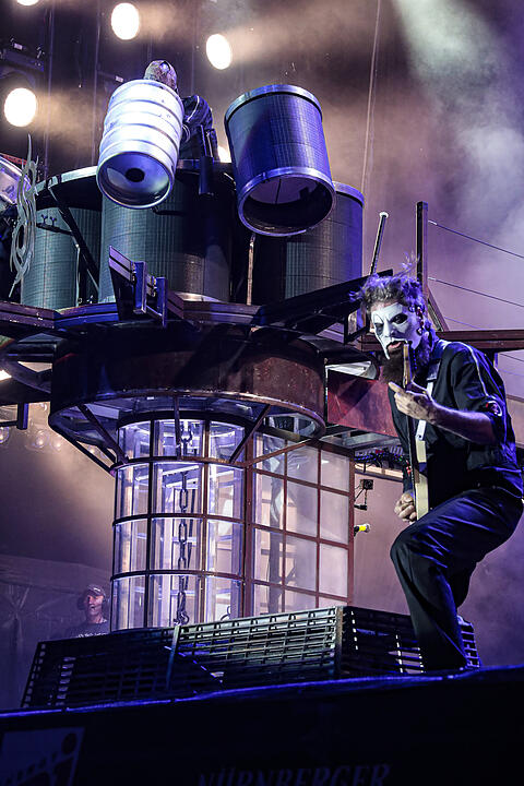 Der Headliner des Samstagabends: Slipknot rocken die Bühne bei RiP 2019