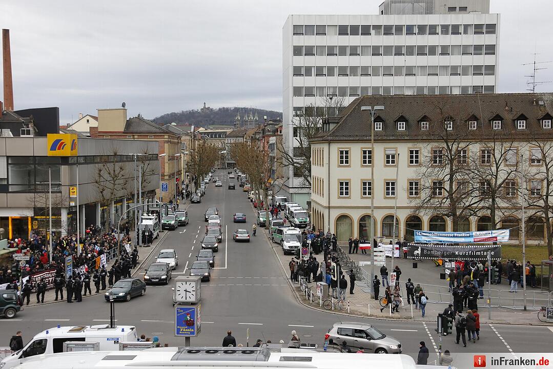 Demonstrationen in Bamberg