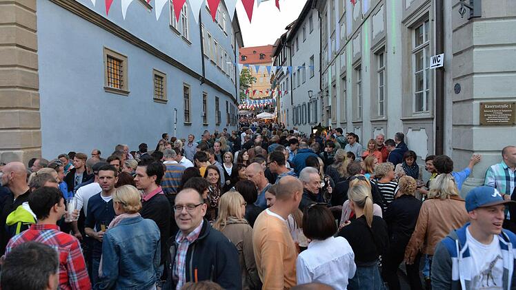 Gedränge in den Gassen