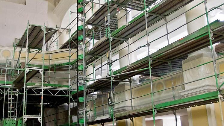 Blick in das Hauptschiff von St. MorizFoto: Jochen Berger