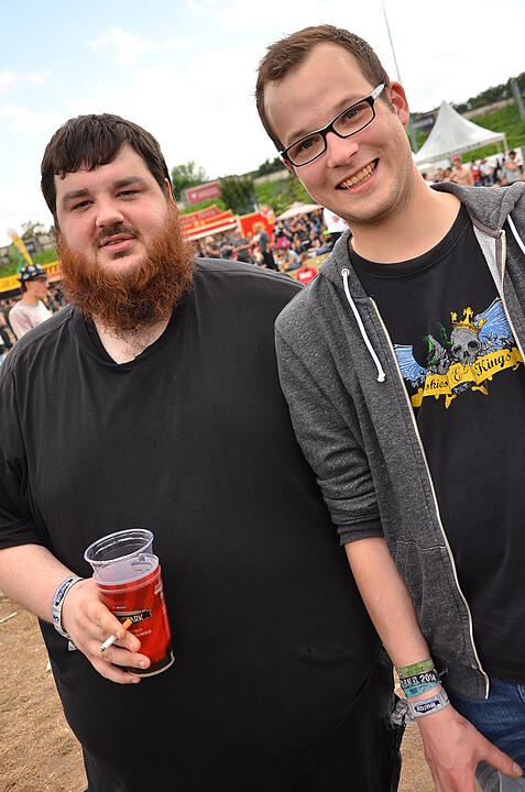 Rock im Park: Die Besucher am Sonntag