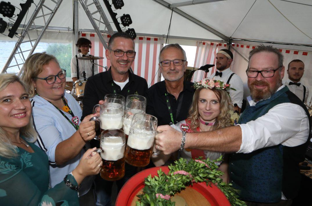 Bamberger Sandkerwa 2019 eröffnet:So lief der Bieranstich