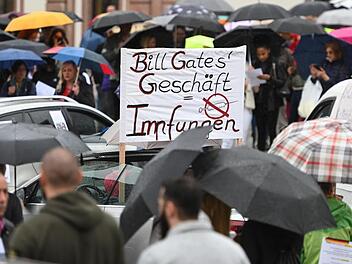 Demonstration in Frankfurt