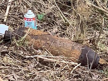 Gundelsdorf: Spazierg&auml;nger findet Fliegerbombe - Gro&szlig;einsatz mit Evakuierung
