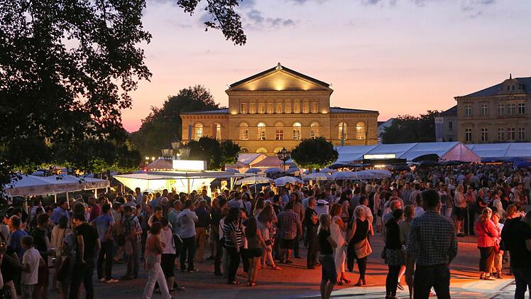 Schlossplatzfest in Coburg. Foto: Barbara Herbst