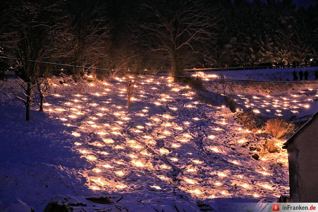 Beeindruckendes Lichterfest in Obertrubach