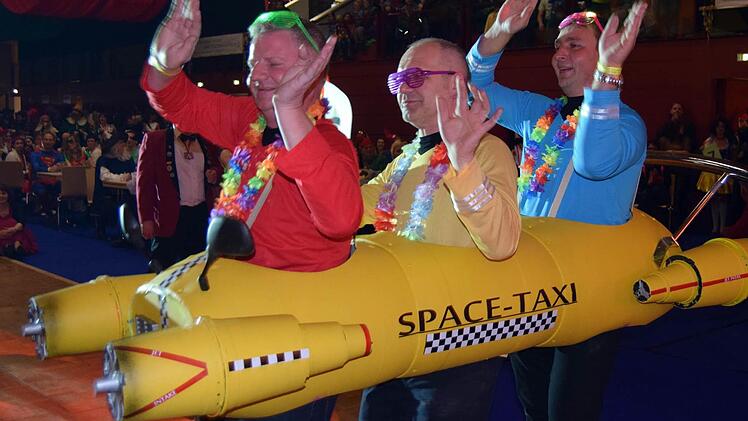 Dieses (T)Raumschiff Surprise war eine der Publikumsideen, die von der Jury ausgezeichnet wurden.  Foto: Andreas Welz