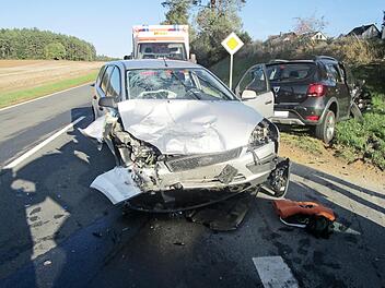 Die Unfallstelle bei Bronn Foto: Polizeiinspektion Pegnitz