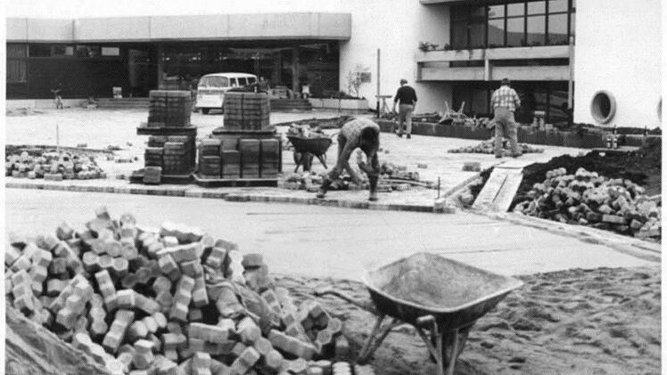 Das Kurzentrum wird gebaut. (Foto: p)