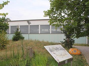 Die Turnhalle am Dürerweg in Haßfurt ist eine mögliche Unterkunft für neue Flüchtlinge.  Foto: Klaus Schmitt