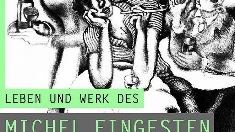Plakatmotiv zur Sonderausstellung zu Michel Fingesten "Ich wundere mich sehr..." (2017) Bild: Stadt Kronach