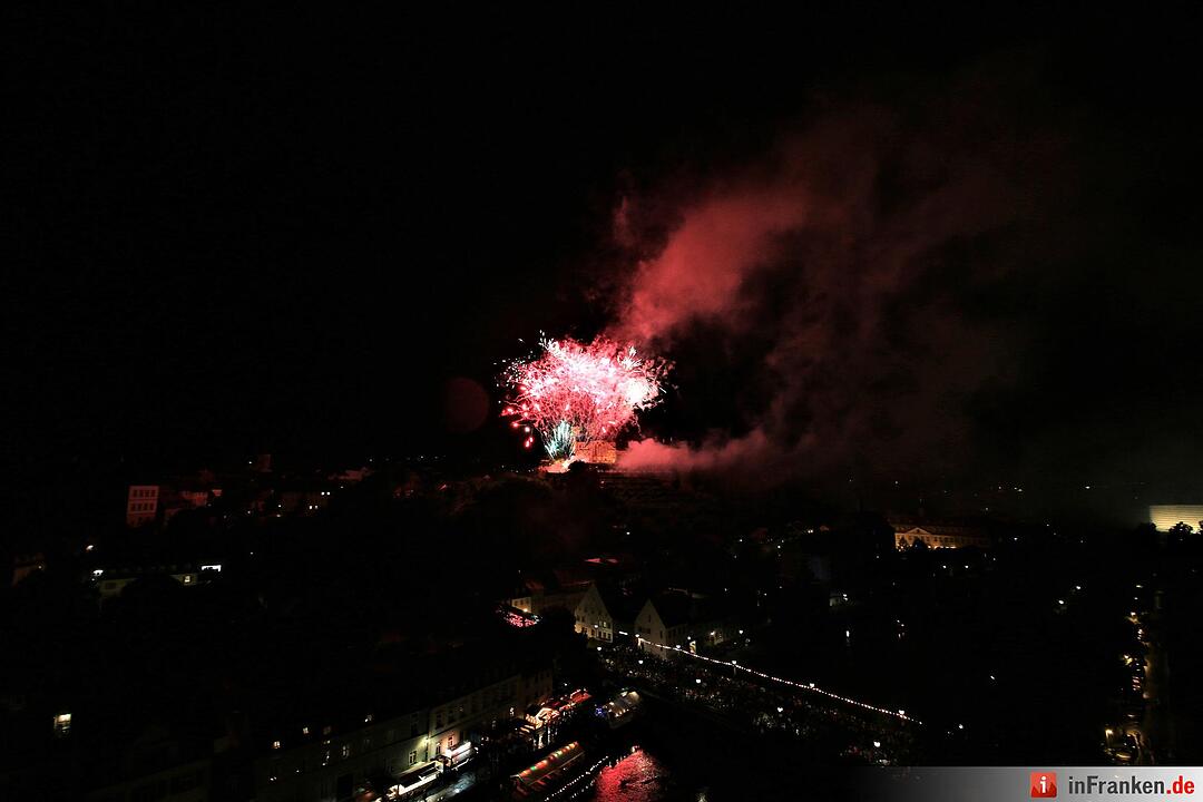 Sandkerwa-Feuerwerk in Bamberg