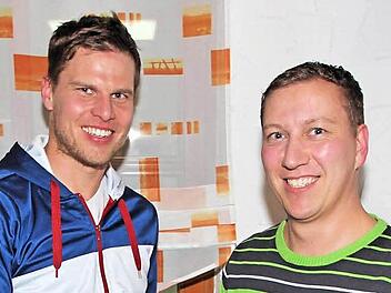 Neuer Chef der Fußballabteilung des TSV Maßbach ist Thomas Schweizer (rechts). Er löst Sebastian Händel ab, der aus beruflichen und familiären Gründen zurücktrat. Fotos: Dieter Britz