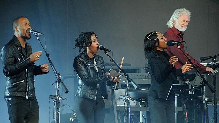 Die Bandmitglieder hat spür- und sichtbar ihren Spaß am Auftritt.Foto: Rock-O-Foto