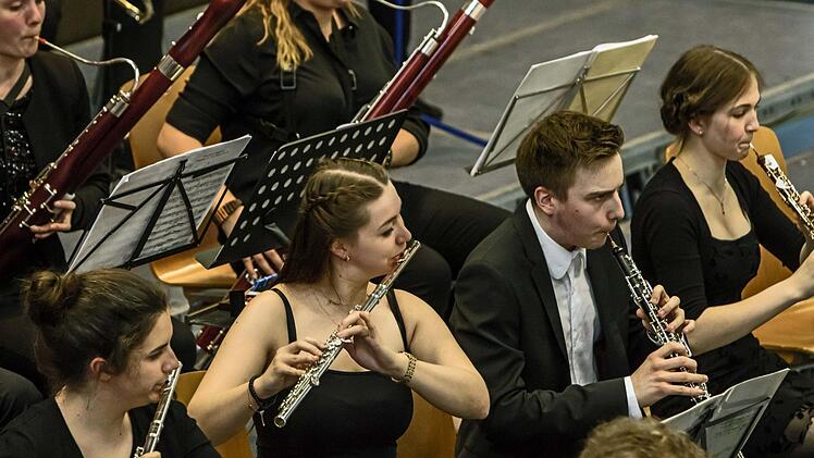 Impressionen vom Gastspiel des Jugend-Symphonieorchester Oberfranken in FrohnlachFoto: Jochen Berger