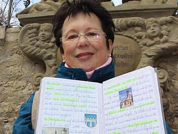 Marlene Hofmann kennt sich aus in Kitzingen.  Foto: Sabine Herteux